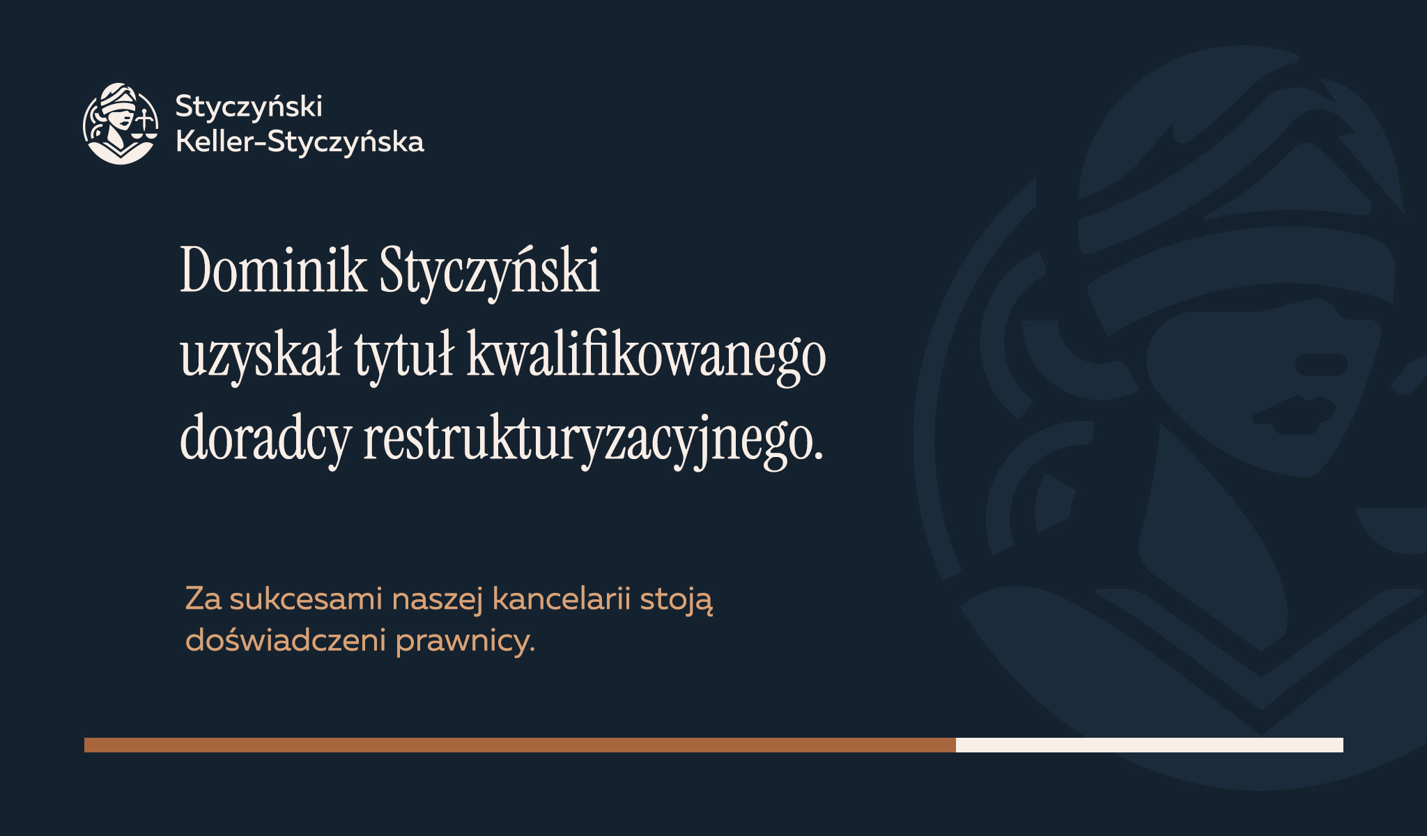 Kancelaria Styczyński Keller-Styczyńska zyskała 2 licencjonowanych doradców restrukturyzacyjnych